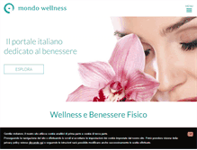 Tablet Screenshot of mondo-wellness.com